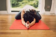 The Locust pose. (Image via Unsplash)